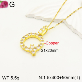 F2N400902bbov-J173  Fashion Copper Necklace