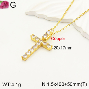 F2N400905bbov-J173  Fashion Copper Necklace