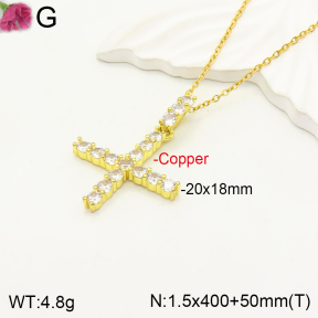 F2N400909bbov-J173  Fashion Copper Necklace