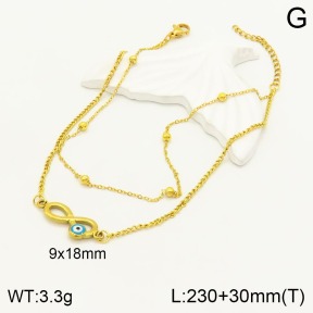 2A9001210bbov-743  Stainless Steel Anklets