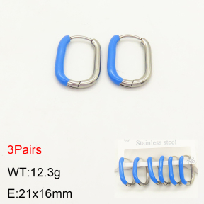 2E3002226bhva-351  Stainless Steel Earrings