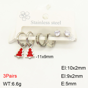 2E4003383vbnb-351  Stainless Steel Earrings