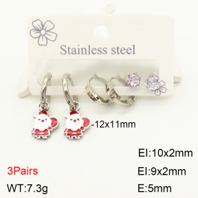 2E4003387vbnb-351  Stainless Steel Earrings