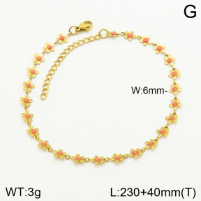 2A9001216baka-368  Stainless Steel Anklets