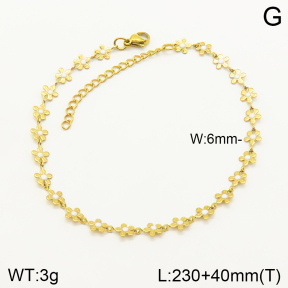 2A9001217baka-368  Stainless Steel Anklets