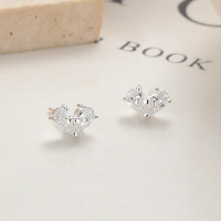 JE6877bhjm-Y06  925 Silver Earrings  WT:1.14g  5.8*9mm