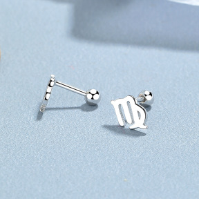 JE6887bhio-Y06  925 Silver Earrings  WT:0.75g