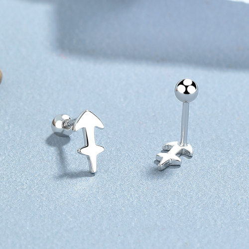 JE6890bhio-Y06  925 Silver Earrings  WT:0.75g