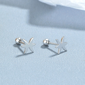 JE6893bhio-Y06  925 Silver Earrings  WT:0.75g