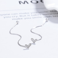 JE6920vhlm-Y06  925 Silver Earrings  WT:0.75g  62mm