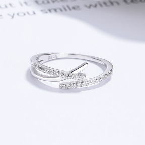 JR6932vhom-Y06  925 Silver Ring  WT:1.25g  Inner:16.2mm