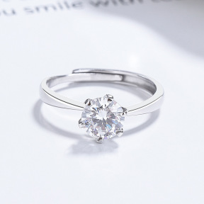 JR6935vhpo-Y06  925 Silver Ring  WT:1.8g  Inner:16.6mm