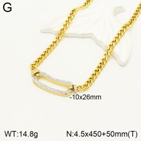 2N4002841vbpb-723  Stainless Steel Necklace