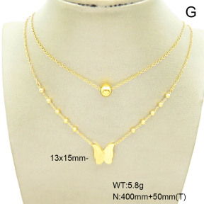 6N2004660vbnb-749  Stainless Steel Necklace