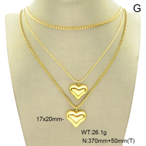 6N2004667vbpb-749  Stainless Steel Necklace