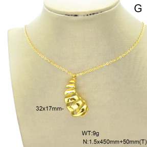 6N2004668vbmb-749  Stainless Steel Necklace