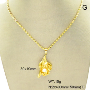 6N3001618vbnb-749  Stainless Steel Necklace