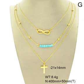 6N4004228bbov-749  Stainless Steel Necklace