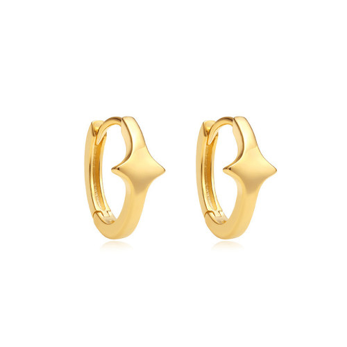 JE6764bika-Y30  925 Silver Earrings  WT:1.34g  9mm