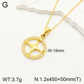 2N4002856bhva-355  Stainless Steel Necklace