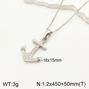 2N4002863bbov-355  Stainless Steel Necklace