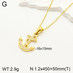 2N4002868bhbl-355  Stainless Steel Necklace