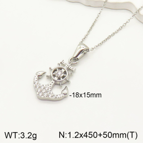 2N4002873bbov-355  Stainless Steel Necklace