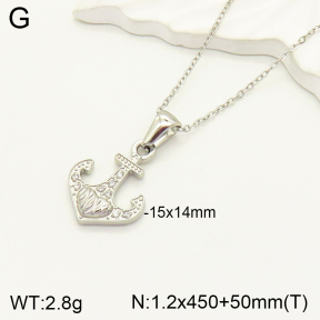 2N4002881vbnb-355  Stainless Steel Necklace