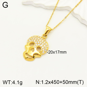 2N4002901ahjb-355  Stainless Steel Necklace