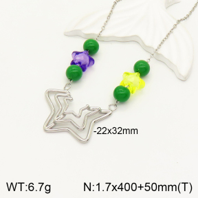 2N4002924bbml-434  Stainless Steel Necklace