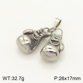 2P2002825bbov-657  Stainless Steel Pendant