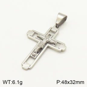 2P2002845bbov-497  Stainless Steel Pendant