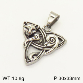 2P2002887bbov-497  Stainless Steel Pendant