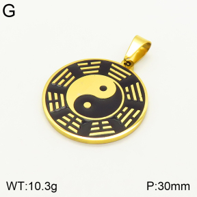 2P3000400baka-657  Stainless Steel Pendant