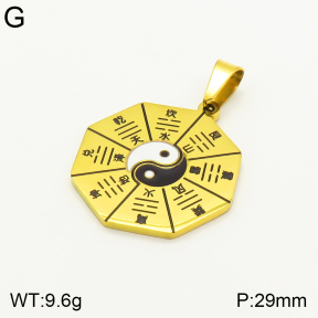 2P3000402baka-657  Stainless Steel Pendant