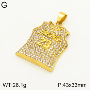 2P4000709bhjl-497  Stainless Steel Pendant