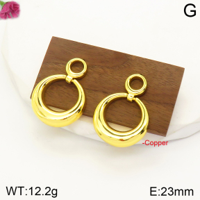 F2E200896vbnl-J163  Fashion Copper Earrings