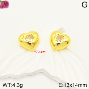 F2E401302vbll-J163  Fashion Copper Earrings