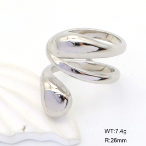 GER001032vbpb-066  Handmade Polished  Stainless Steel Ring