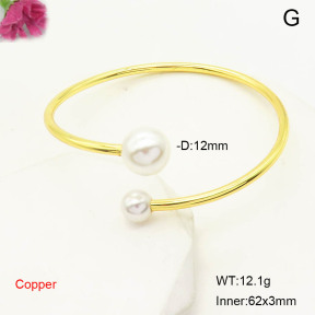 F6BA30218bhva-L017  Fashion Copper Bangle