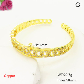 F6BA41656ahlv-L017  Fashion Copper Bangle