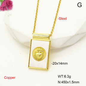 F6N300952baka-L017  Fashion Copper Necklace