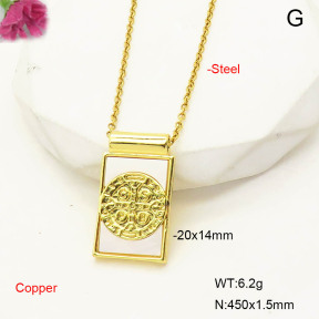 F6N300955baka-L017  Fashion Copper Necklace