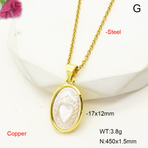 F6N300960vbmb-L017  Fashion Copper Necklace