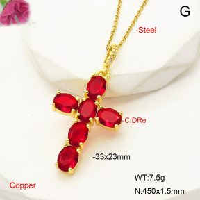 F6N407571vbmb-L017  Fashion Copper Necklace