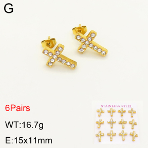 2E4003458vina-436  Stainless Steel Earrings