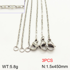 2N2004200vbmb-354  Stainless Steel Necklace