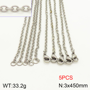 2N2004202bhva-354  Stainless Steel Necklace