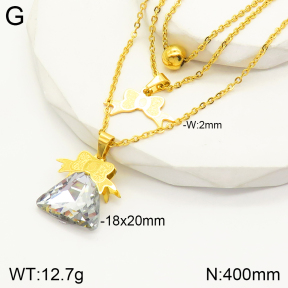 2N4002931bhia-354  Stainless Steel Necklace