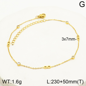 2A9001240vbmb-642  Stainless Steel Anklets